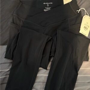 Loolates Women's Black Leggings